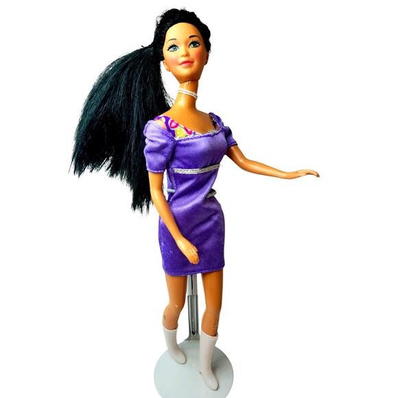 1994 Kira Tropical Splash  Barbie Restyled with Swim Suit, Dress & Go Go Boots - Picture 3 of 11